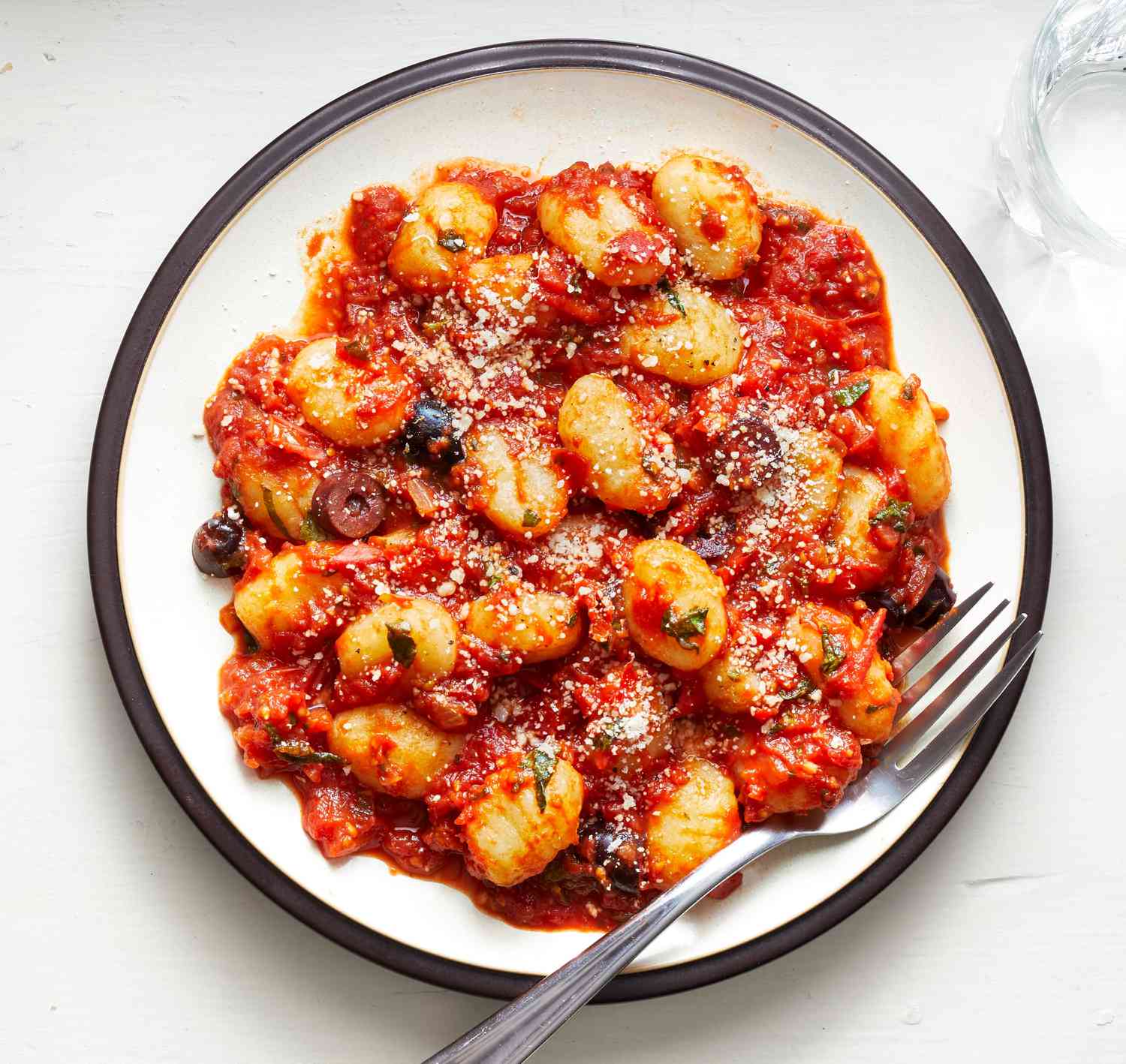 Gnocchi với nước sốt cà chua anh đào