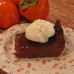 Nonnies Persimmon Pudding