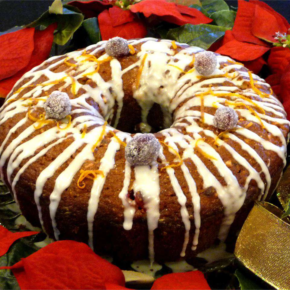 Dầu ô liu cranberry bundt bánh