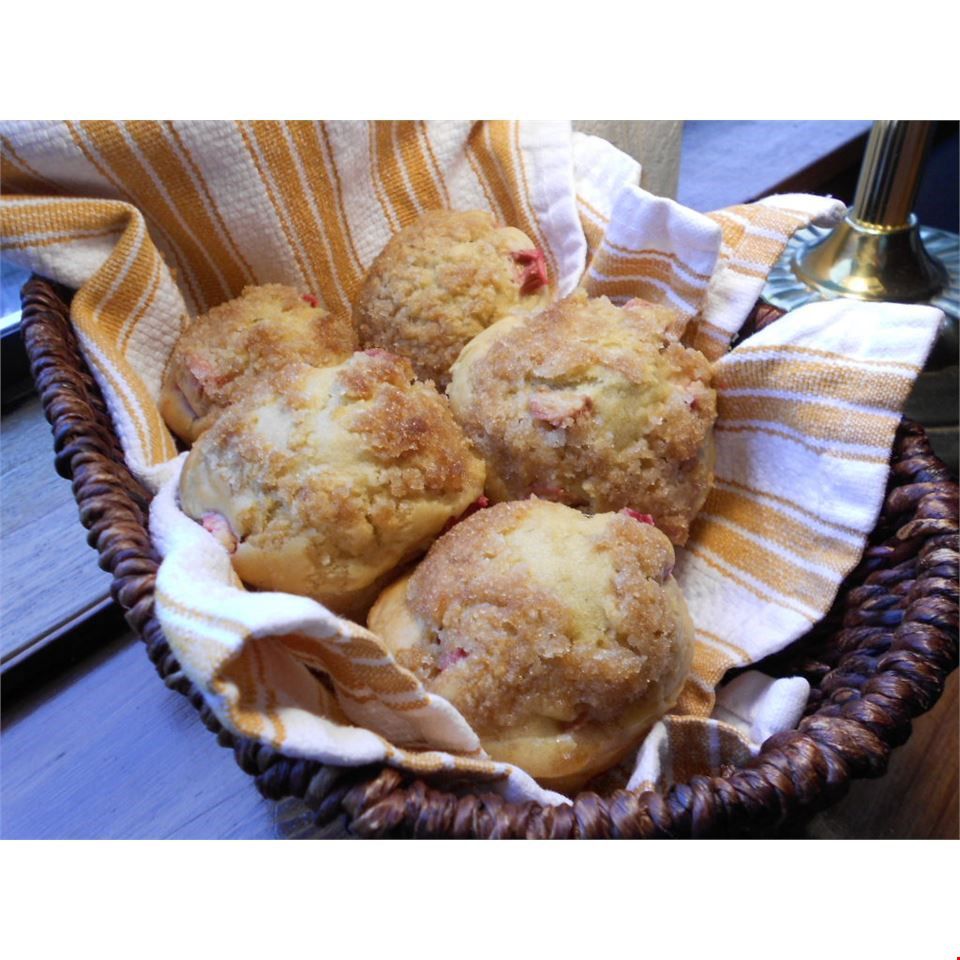 Rhubarb Buffins i