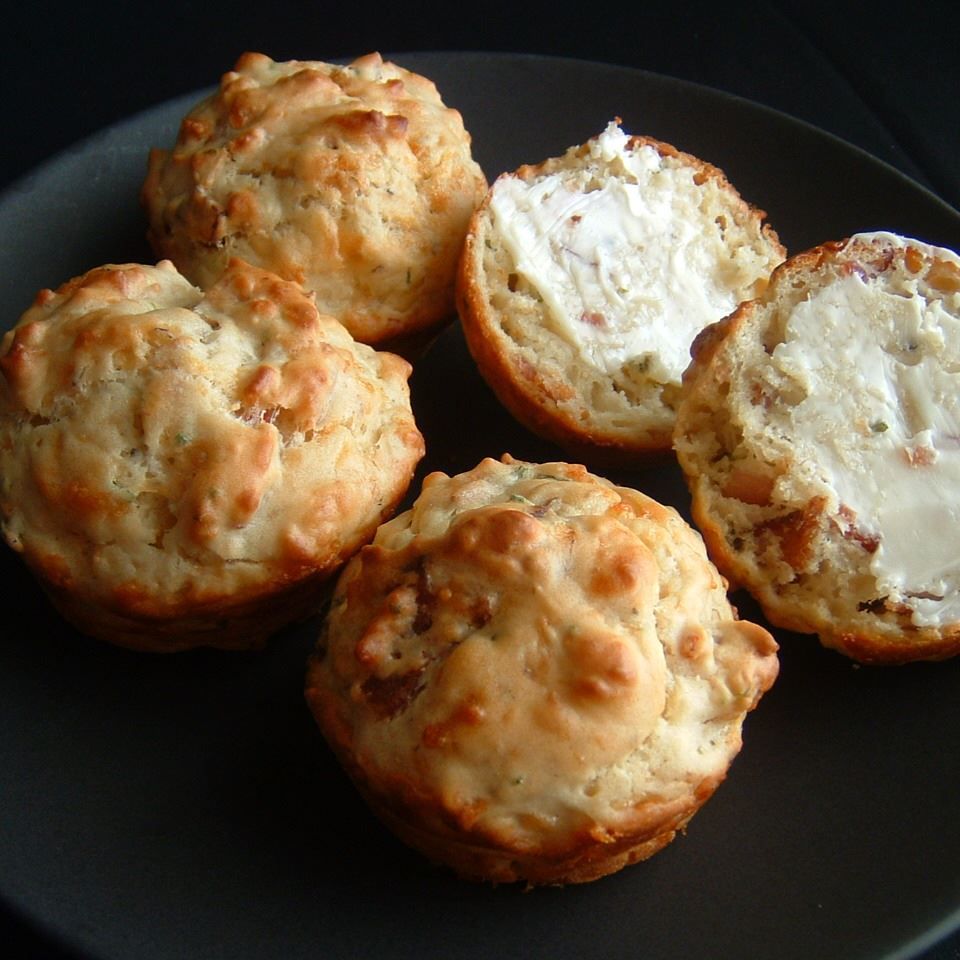 Bacon Cheddar Chive Buffins