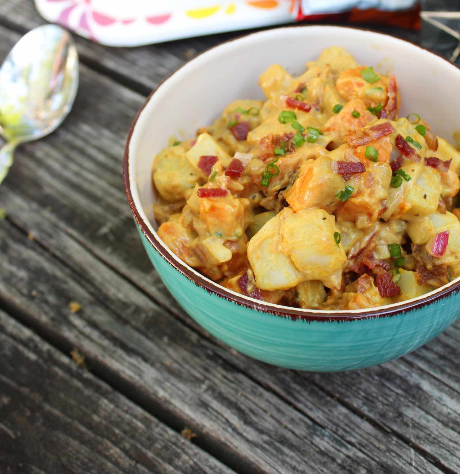 Salad khoai lang ấm