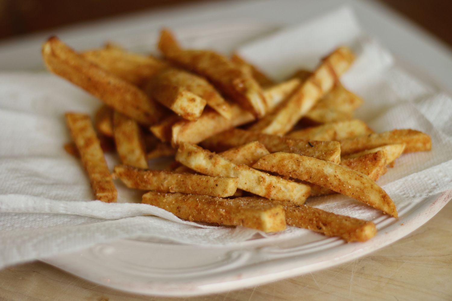 Khoai tây chiên Crispy phủ