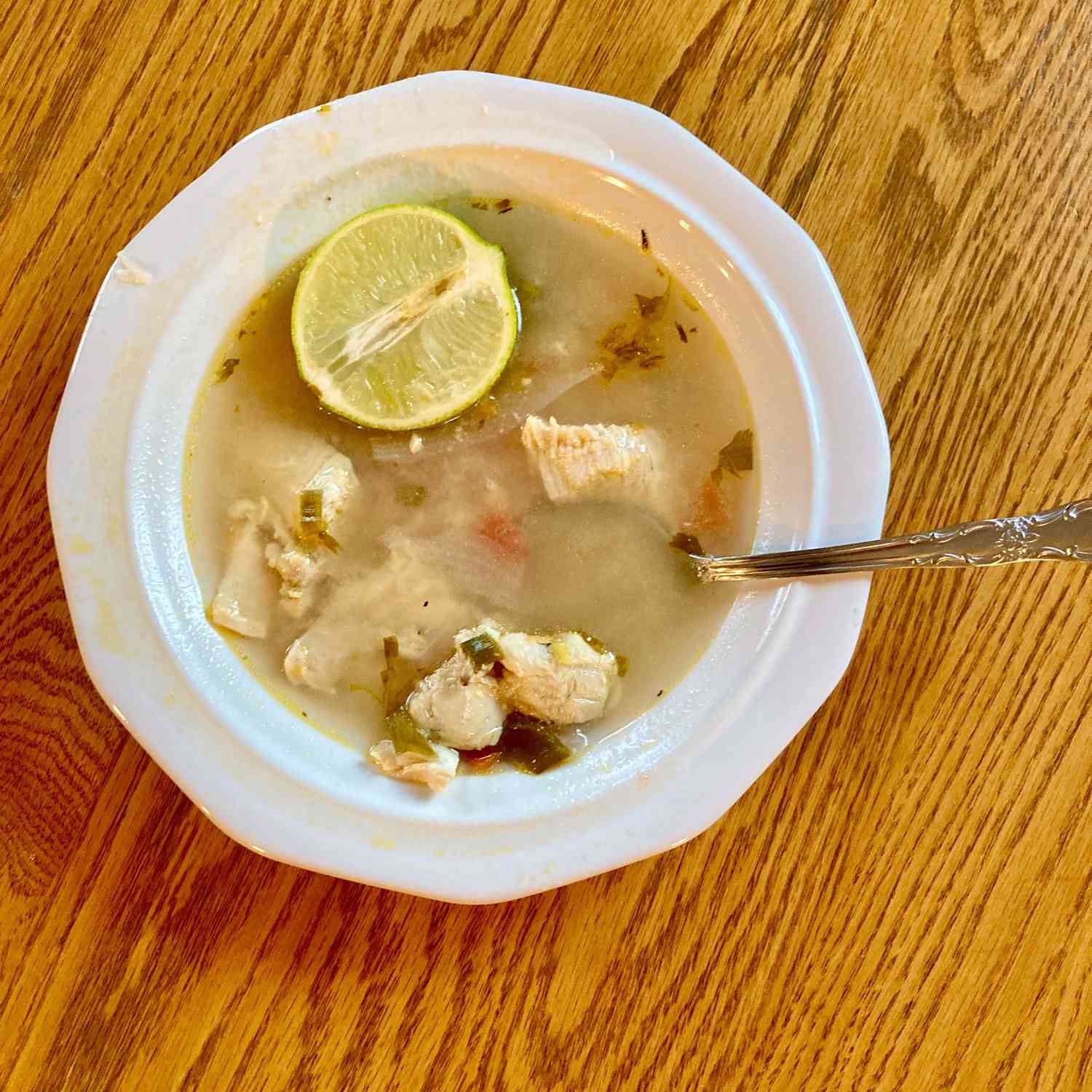 Sopa de lima (súp vôi Mexico)