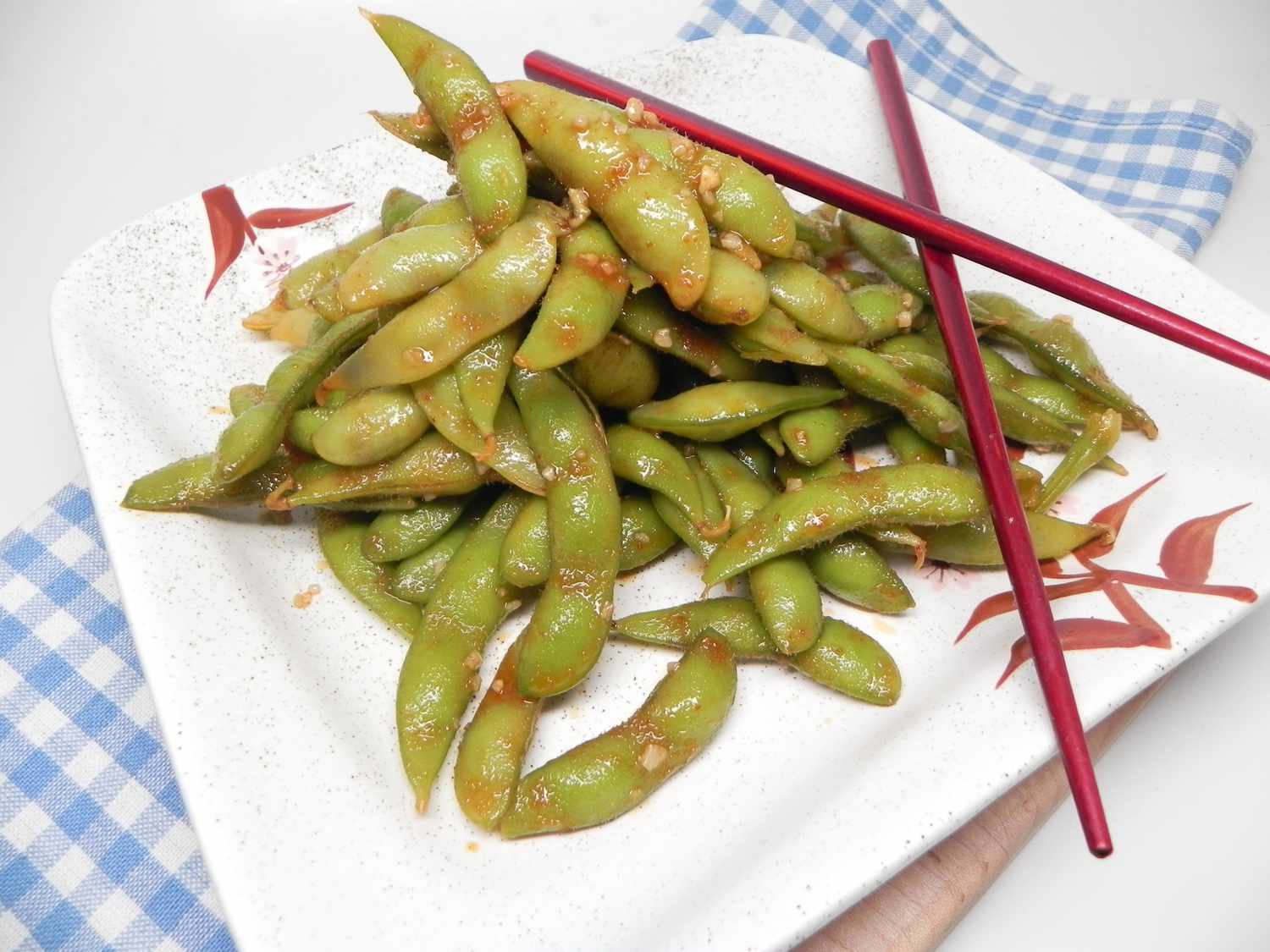 Instant Pot cay edamame