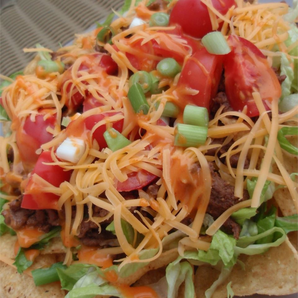 Thịt bò taco salad