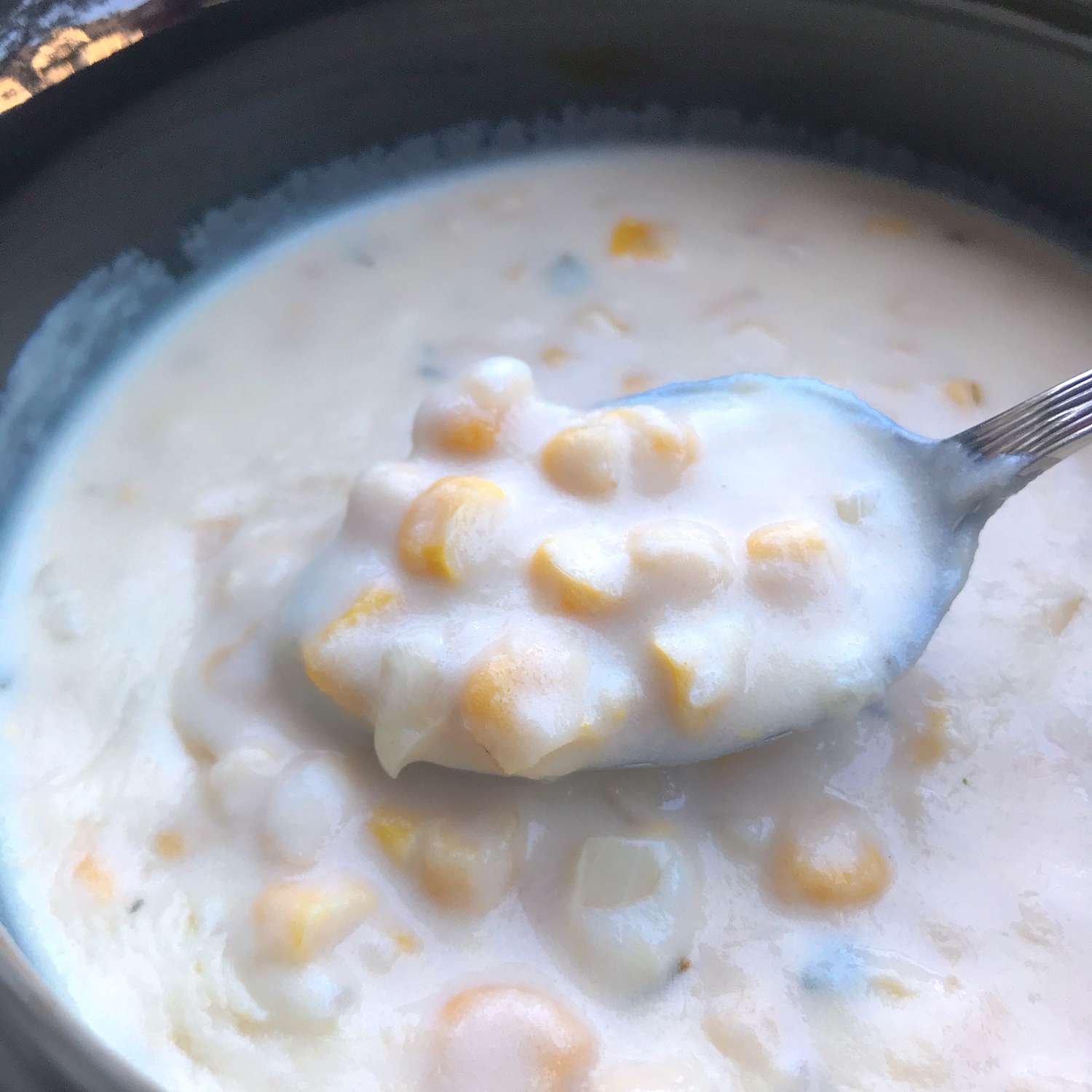 Dễ dàng ngay lập tức nồi ngô chowder