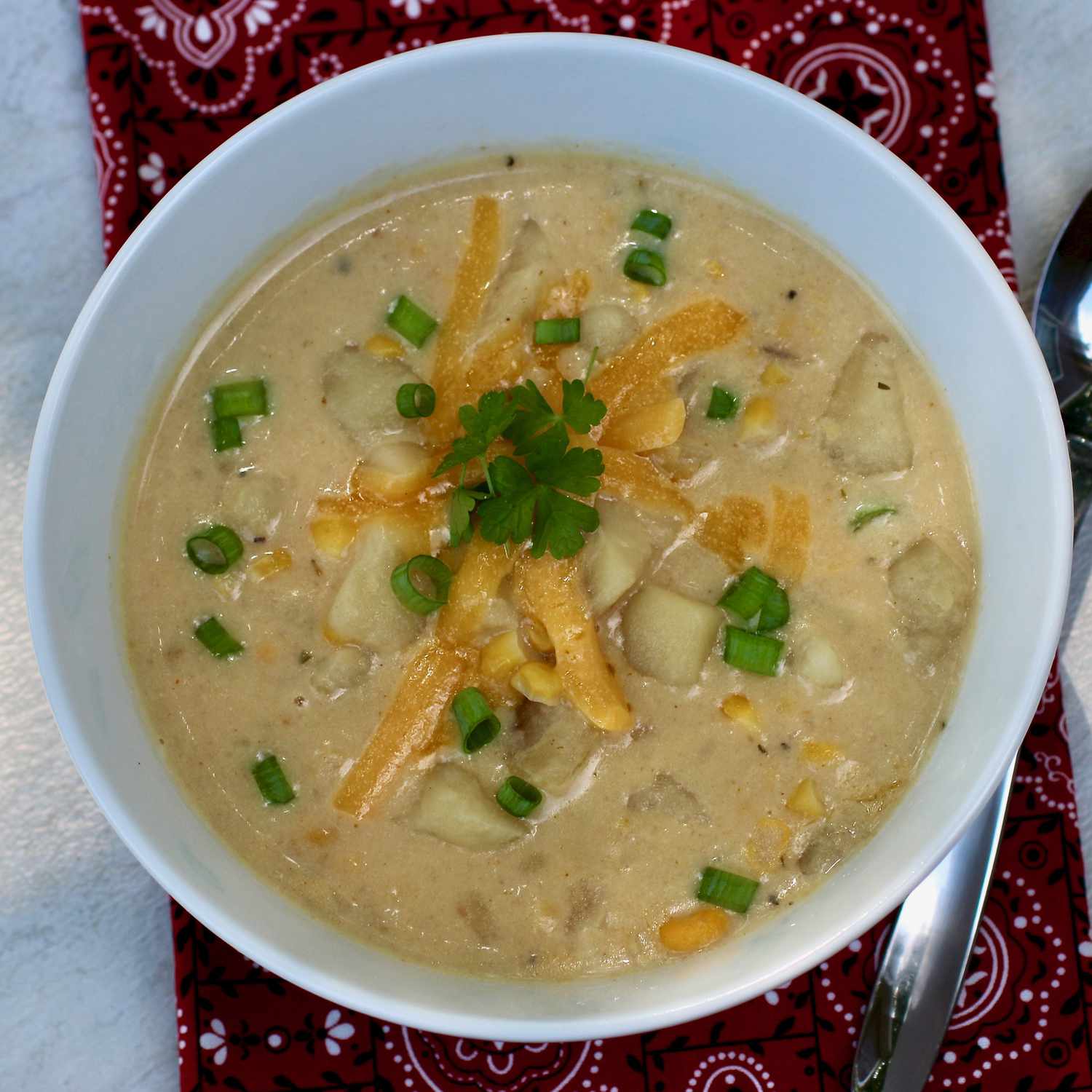 Chowder ngô ngay lập tức