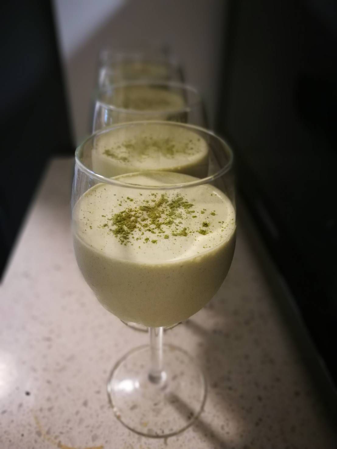 Matcha mousse