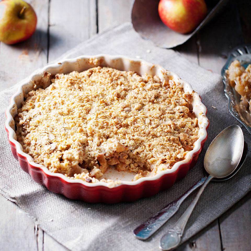 Bánh pie streusel táo