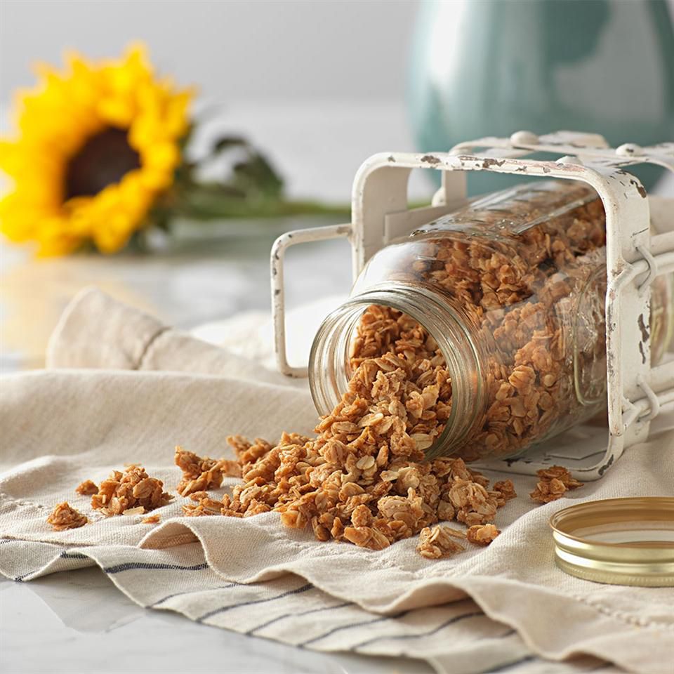 Bơ đậu phộng Granola từ Pam