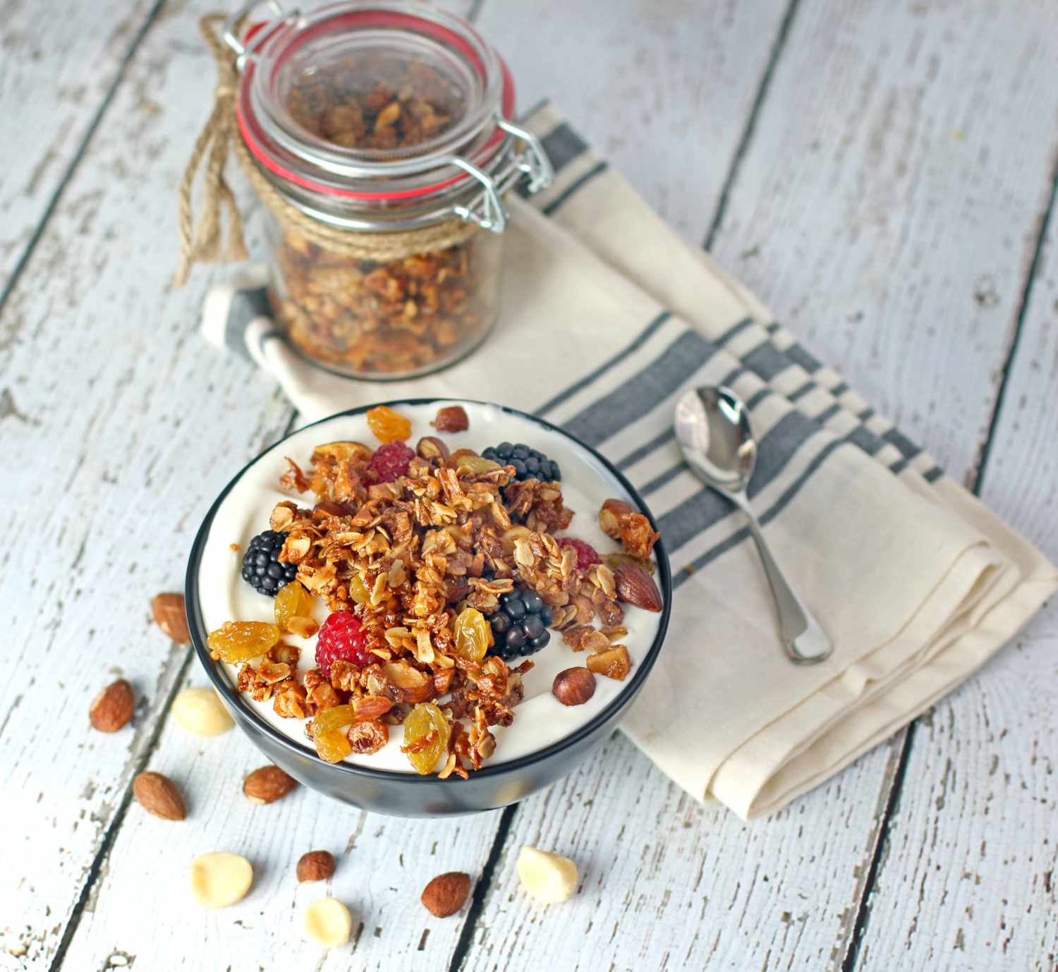 Mật ong granola