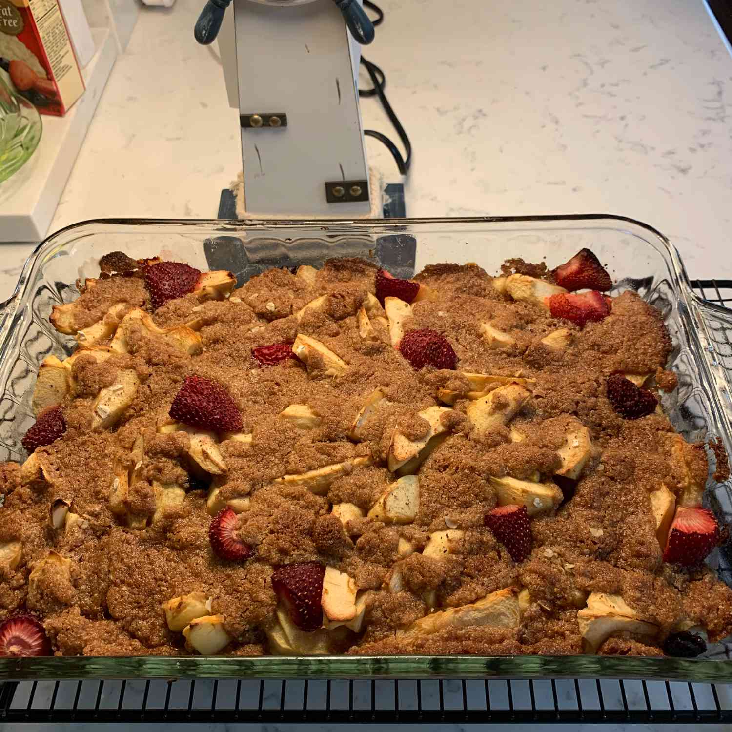 Apple-Cranberry Crisp của Pam