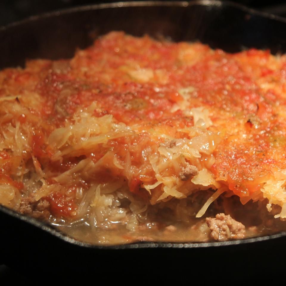 BBQ Sauerkraut Casserole