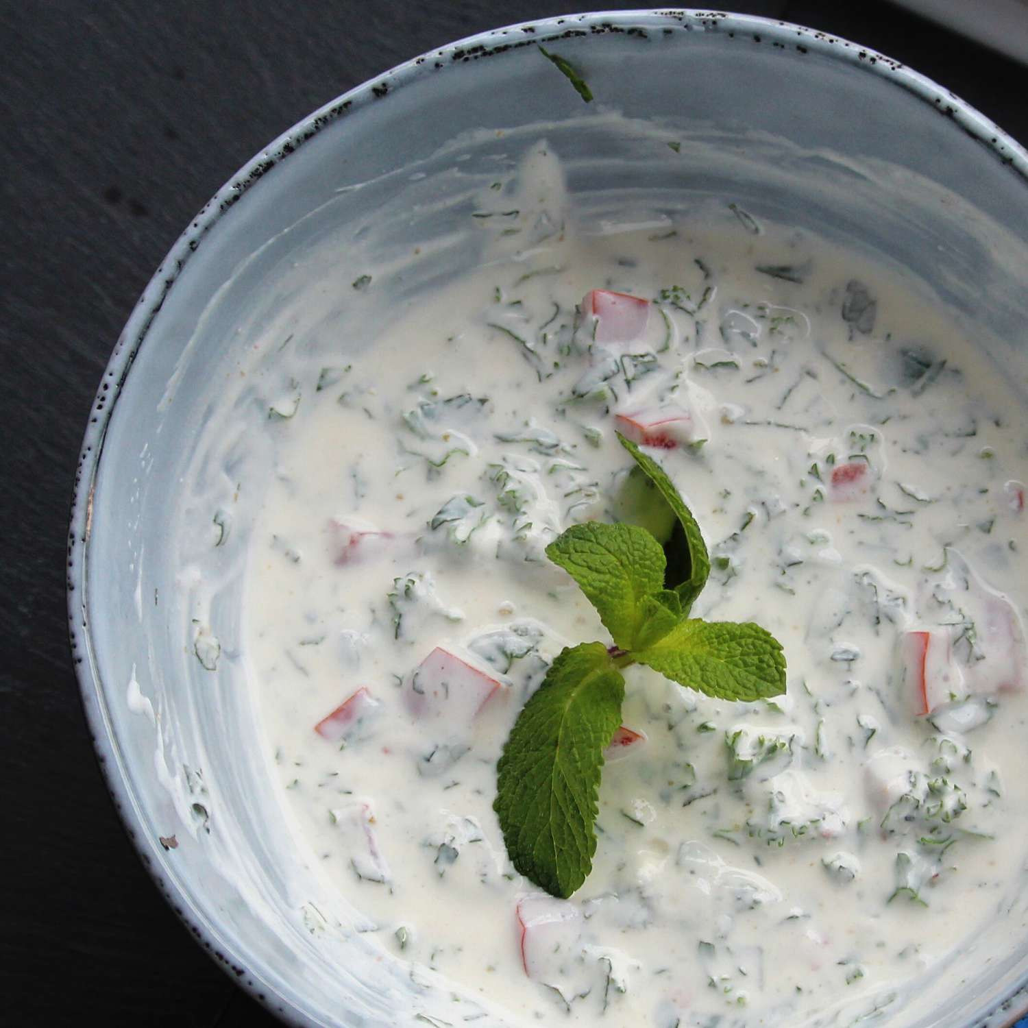 Cà chua-mint Raita