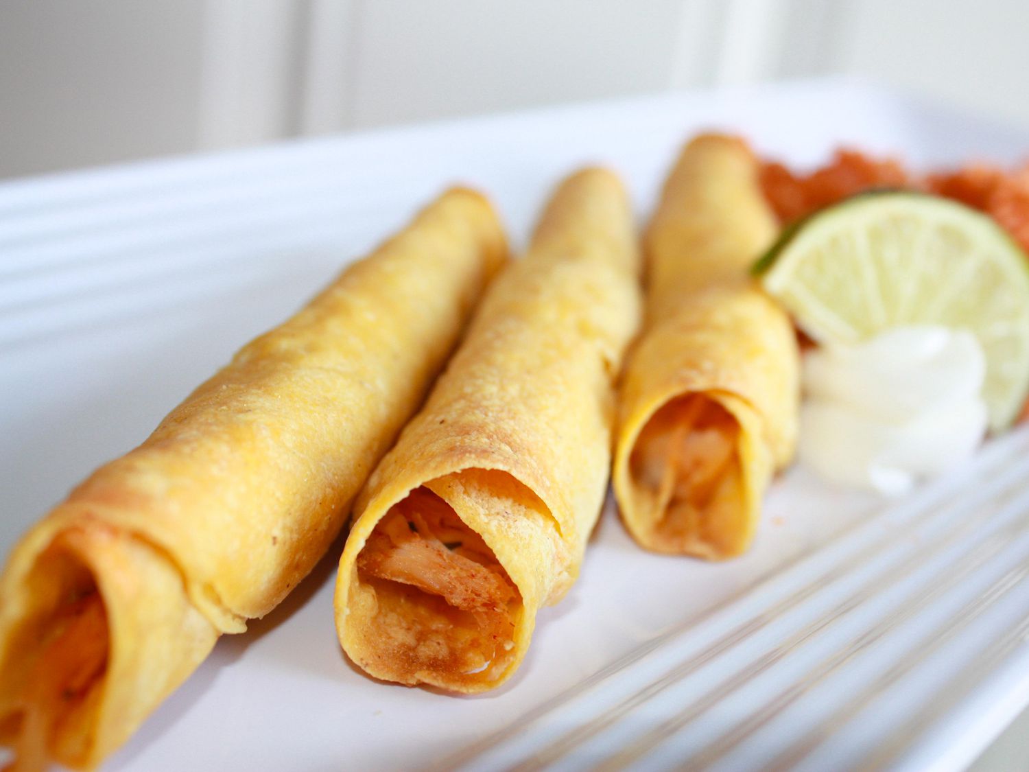 Dễ dàng gà taquitos