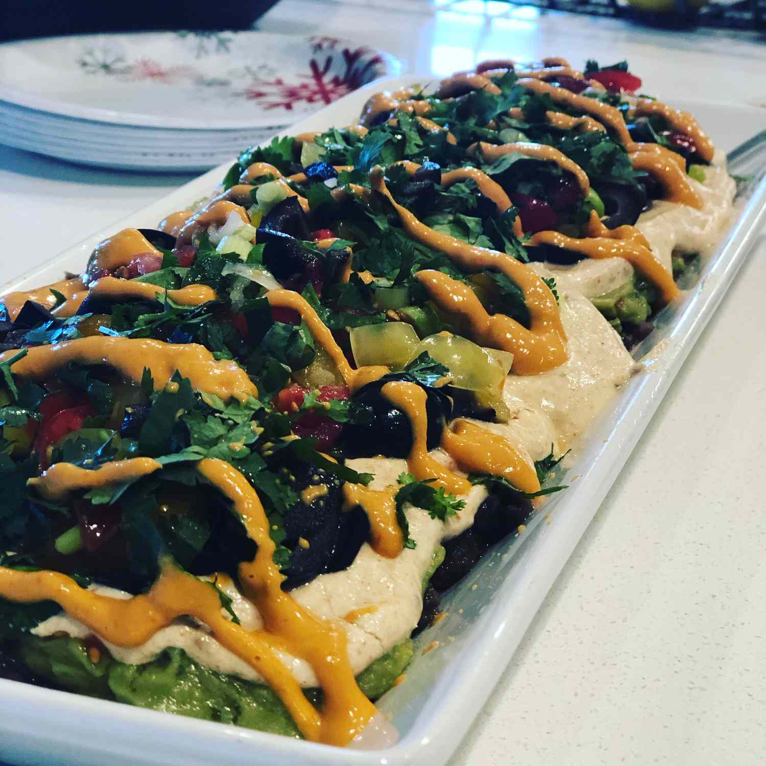 Nachos ăn thuần chay