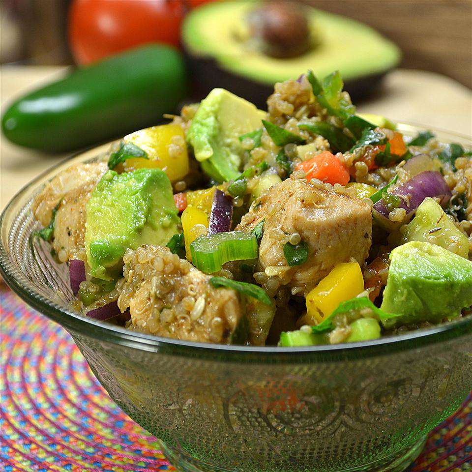 Salad quinoa gà Mexico