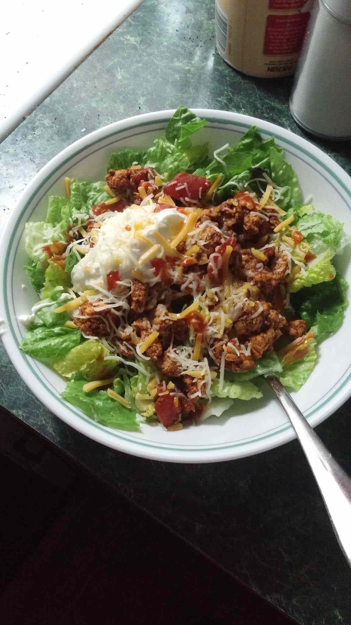 Salad taco ít béo