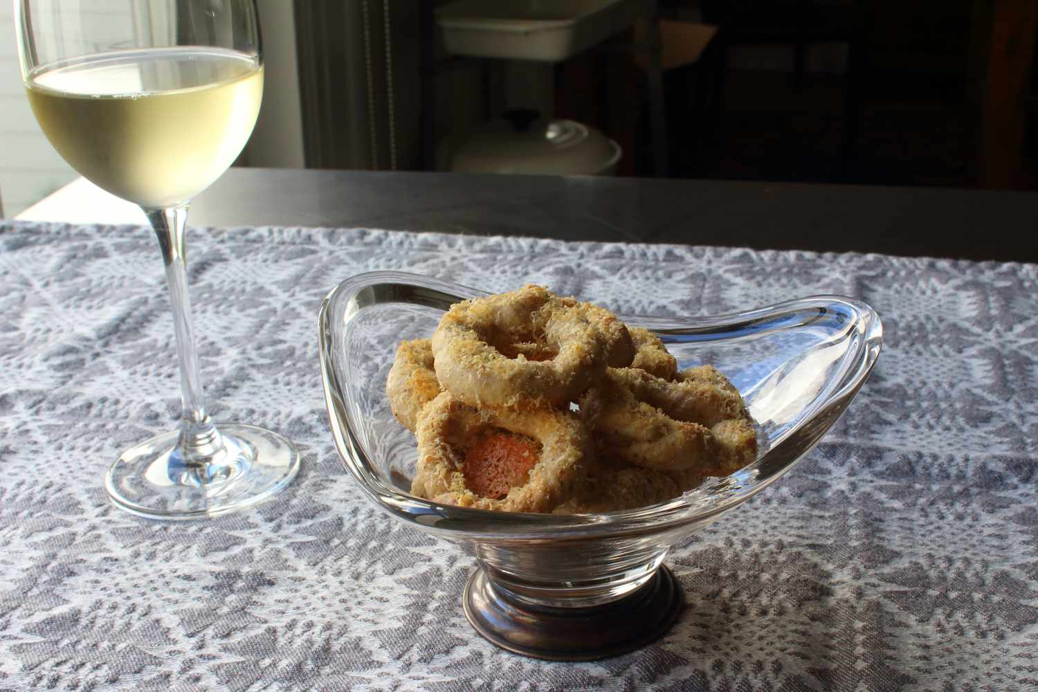 Cacio E Pepe Taralli (bánh quy Ý Savory)