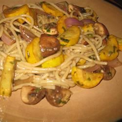 Balsamic pasta primavera