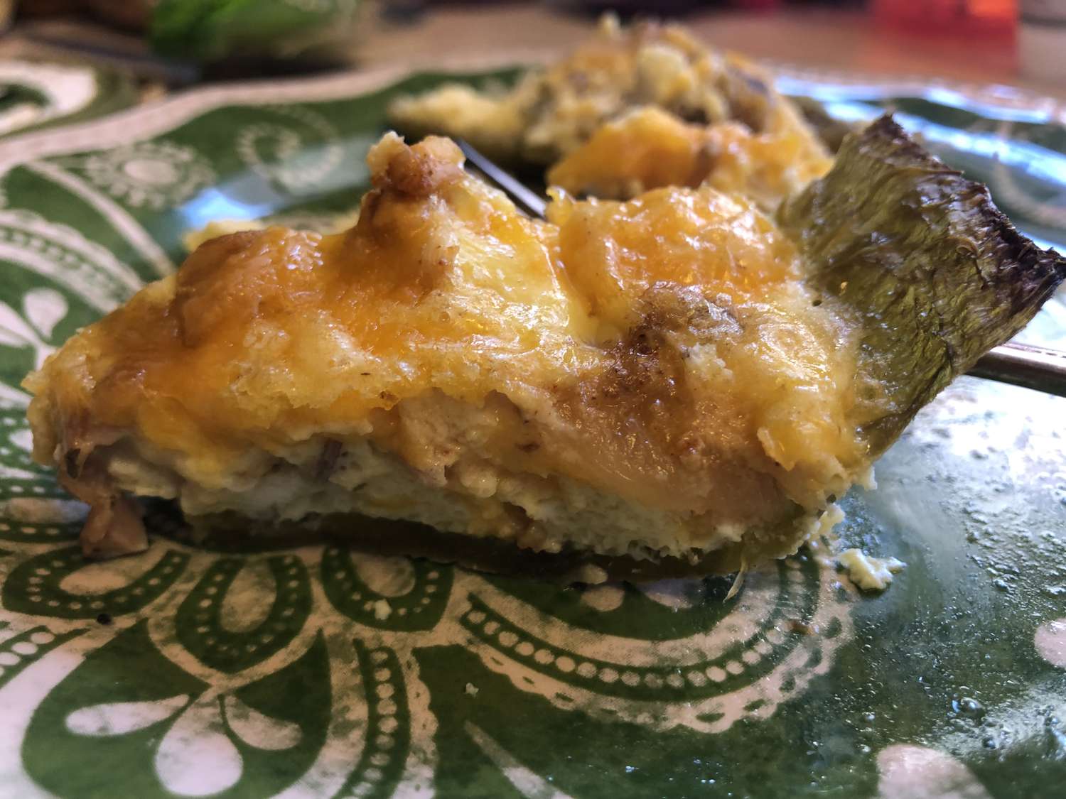 Chile Verde Quiche