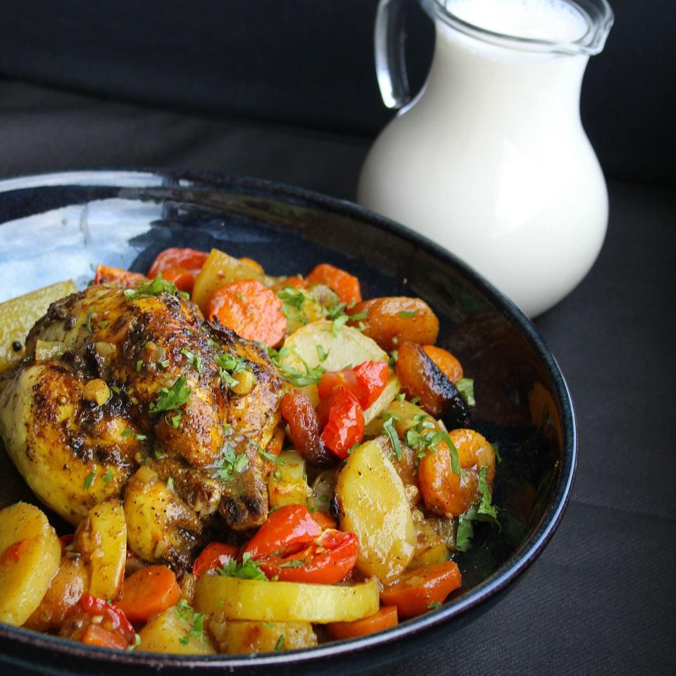 Tagine chim cút mặn