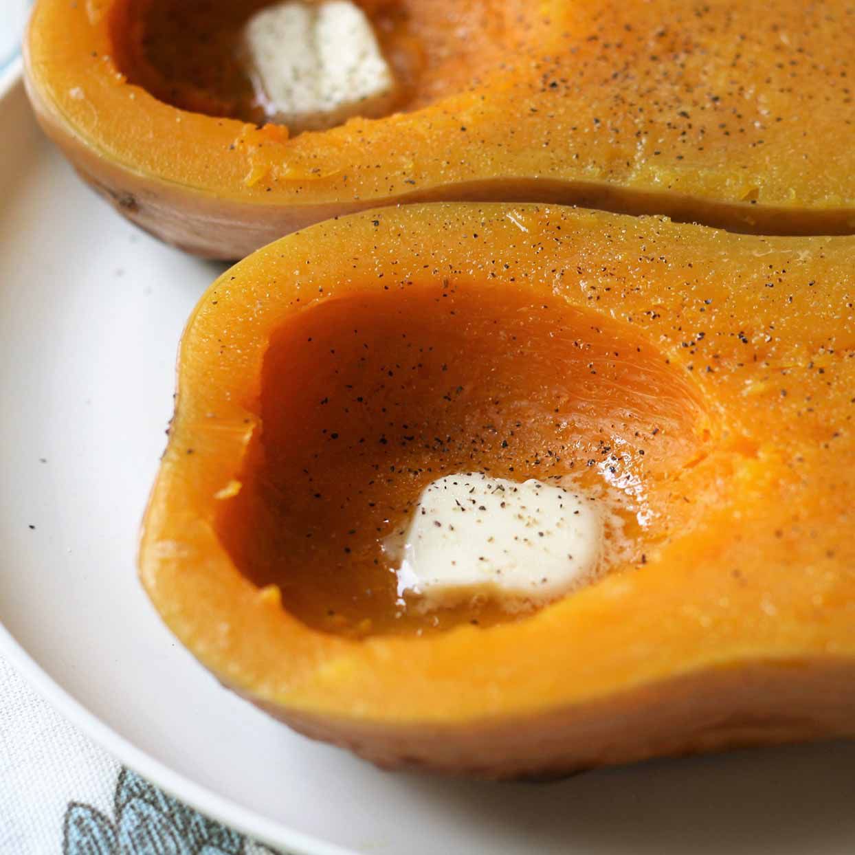 Nướng Butternut Squash