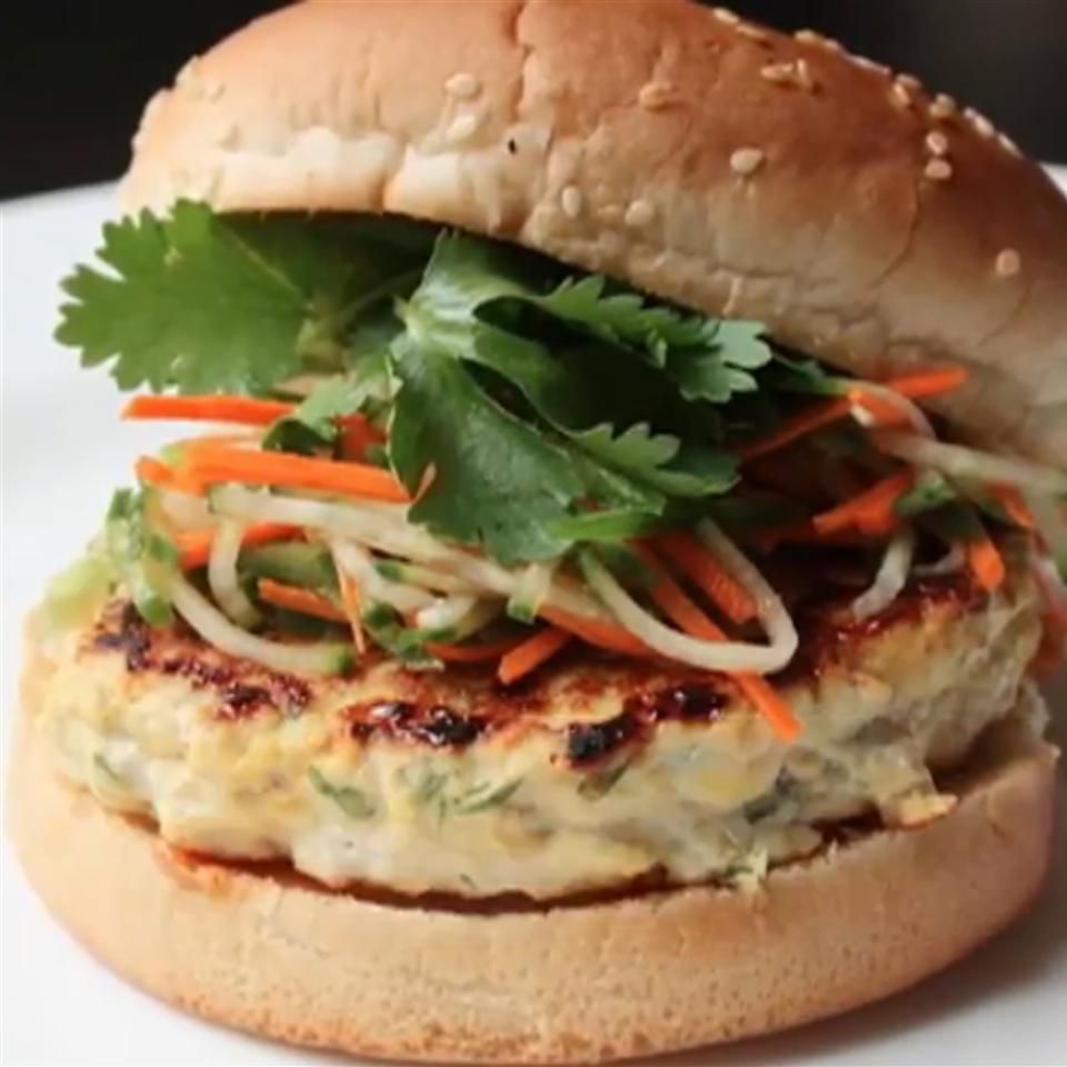 Đầu bếp Johns Chicken Satay Burger