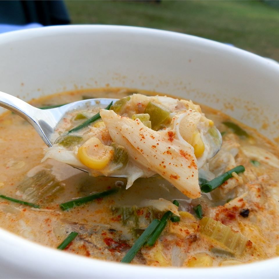 Creole Crab và Corn Chowder