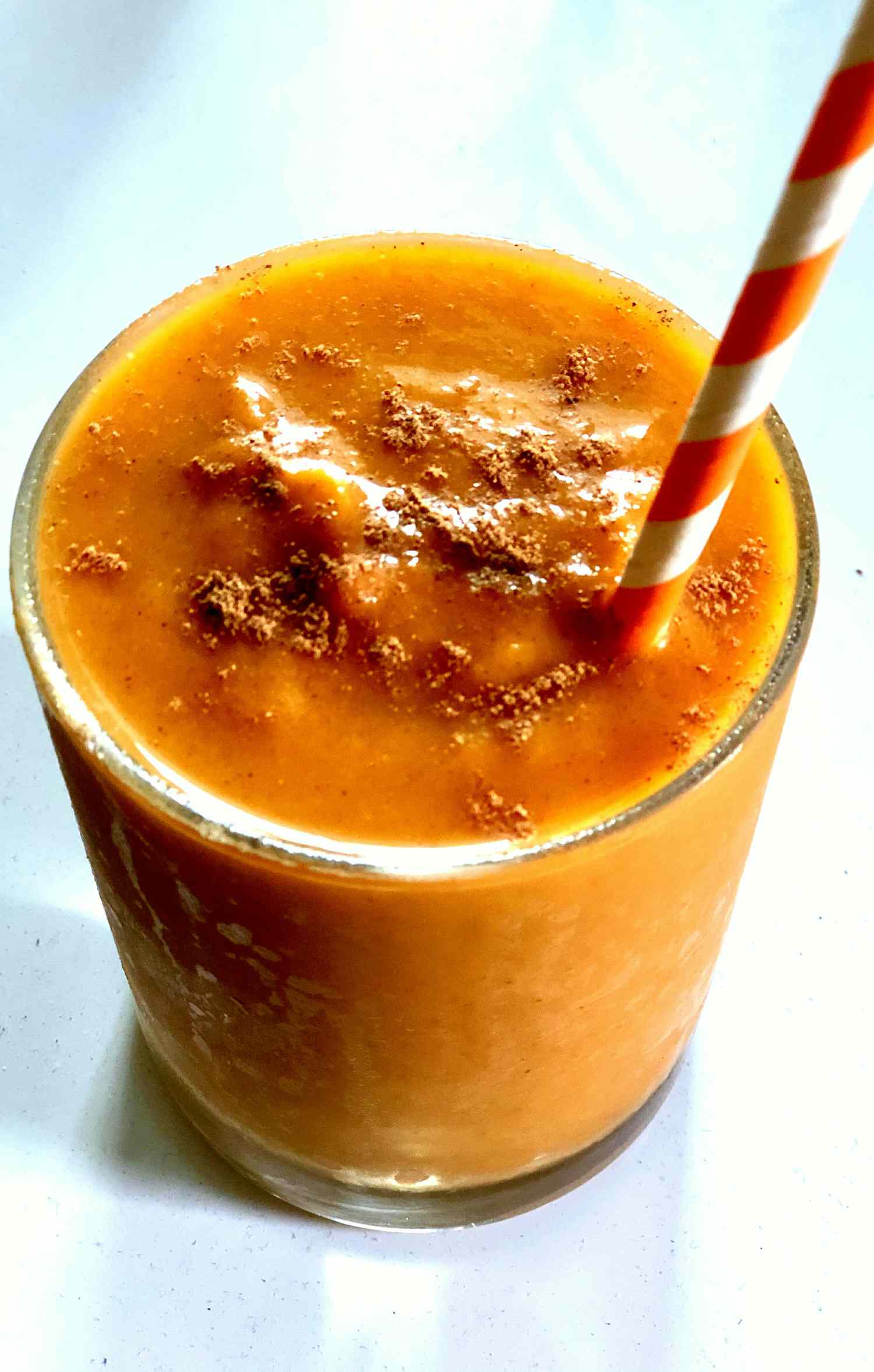 Smoothie bánh bí ngô thuần chay