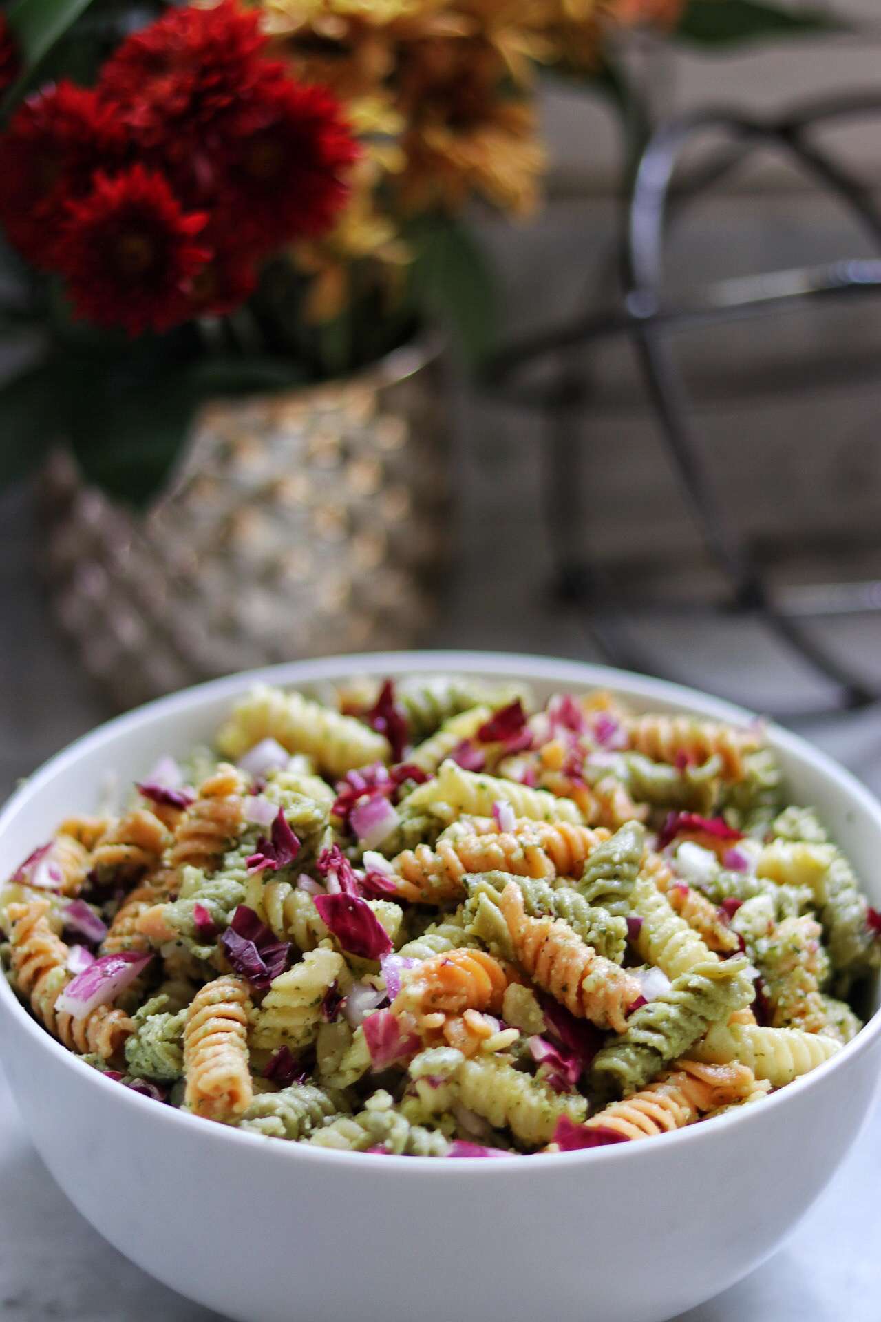 Mayas salad mì ống pesto hoàn hảo