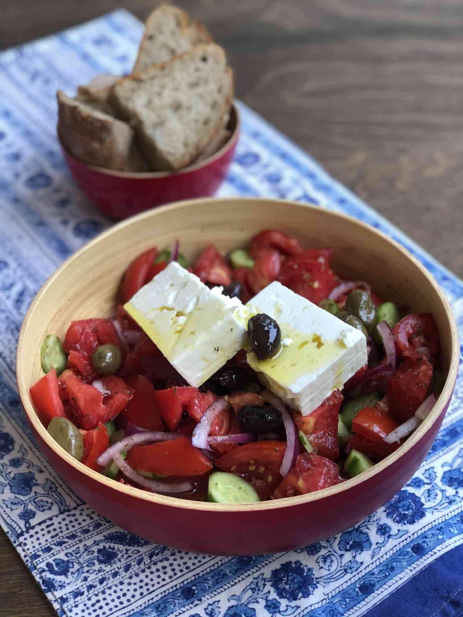 Salad Horiatiki Hy Lạp