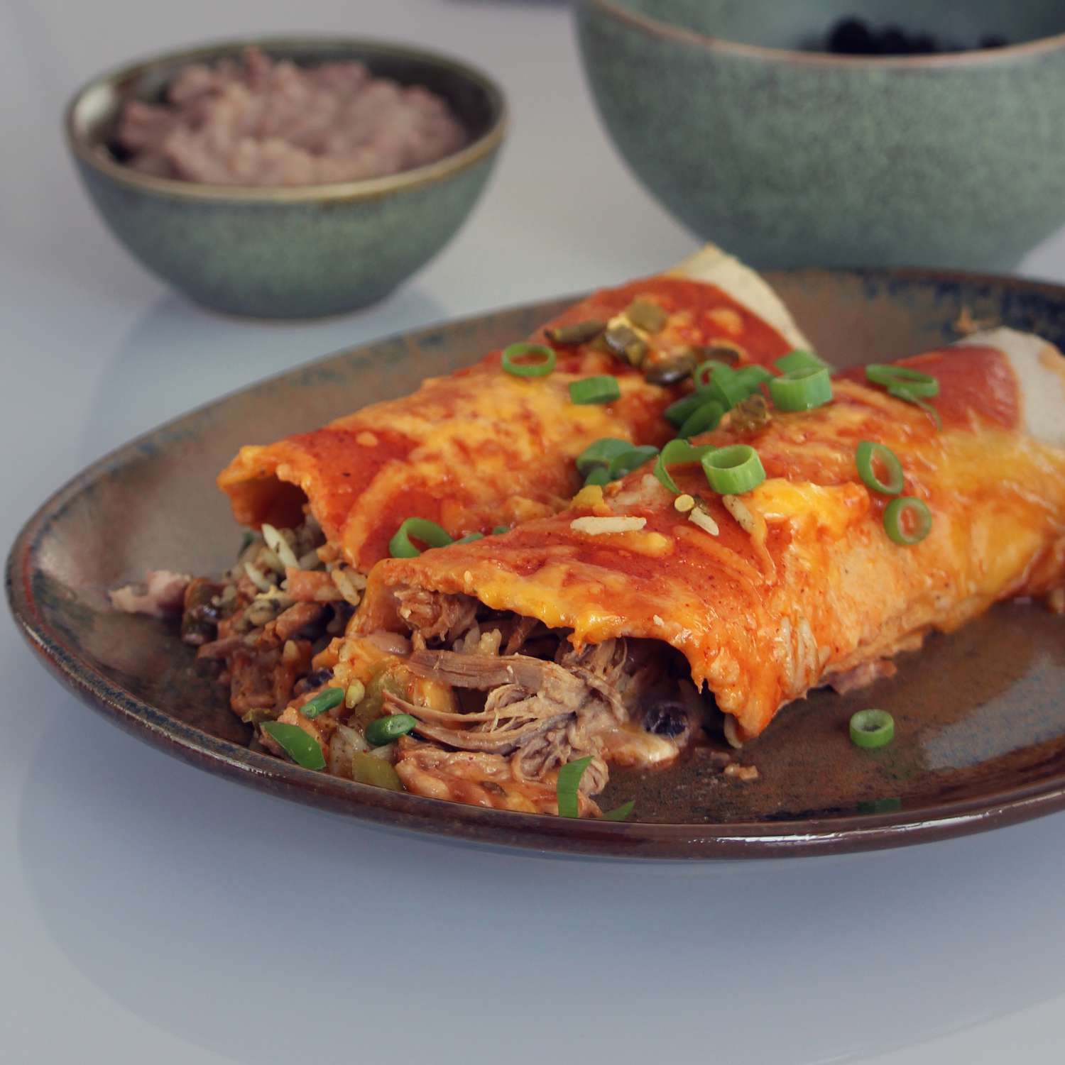 Tequila enchiladas nấu chín chậm