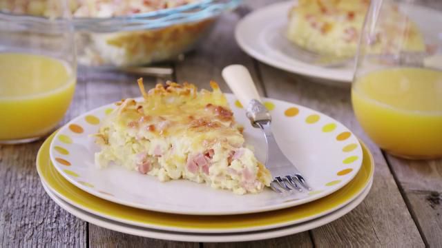 Ham and Cheese Breakfast Quiche