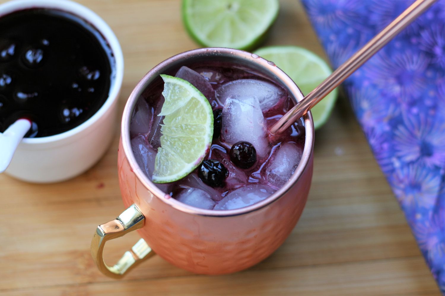 Mule Blueberry Moscow