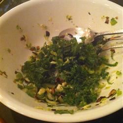Salad cải xoăn rối và ngon