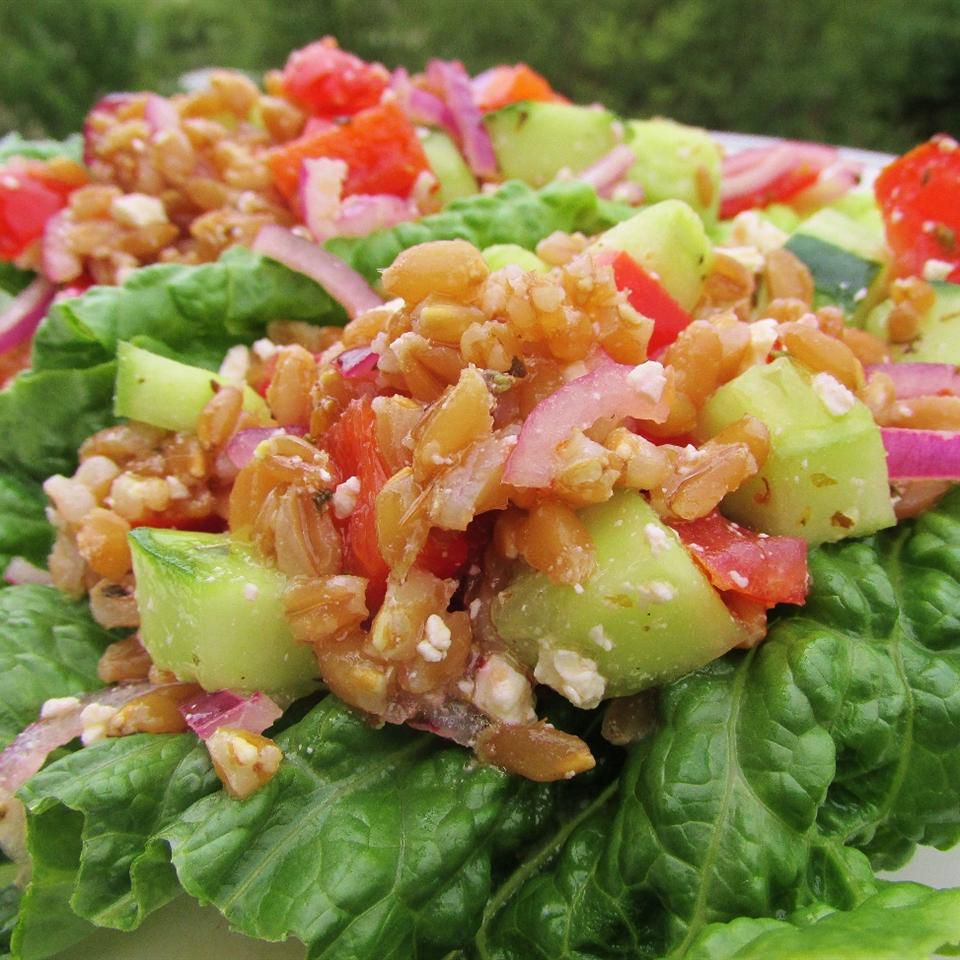 Salad farro Hy Lạp