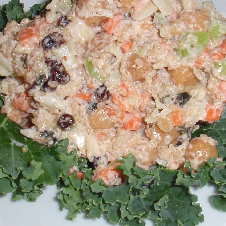 Chickpea quinoa Mock Salad Salad
