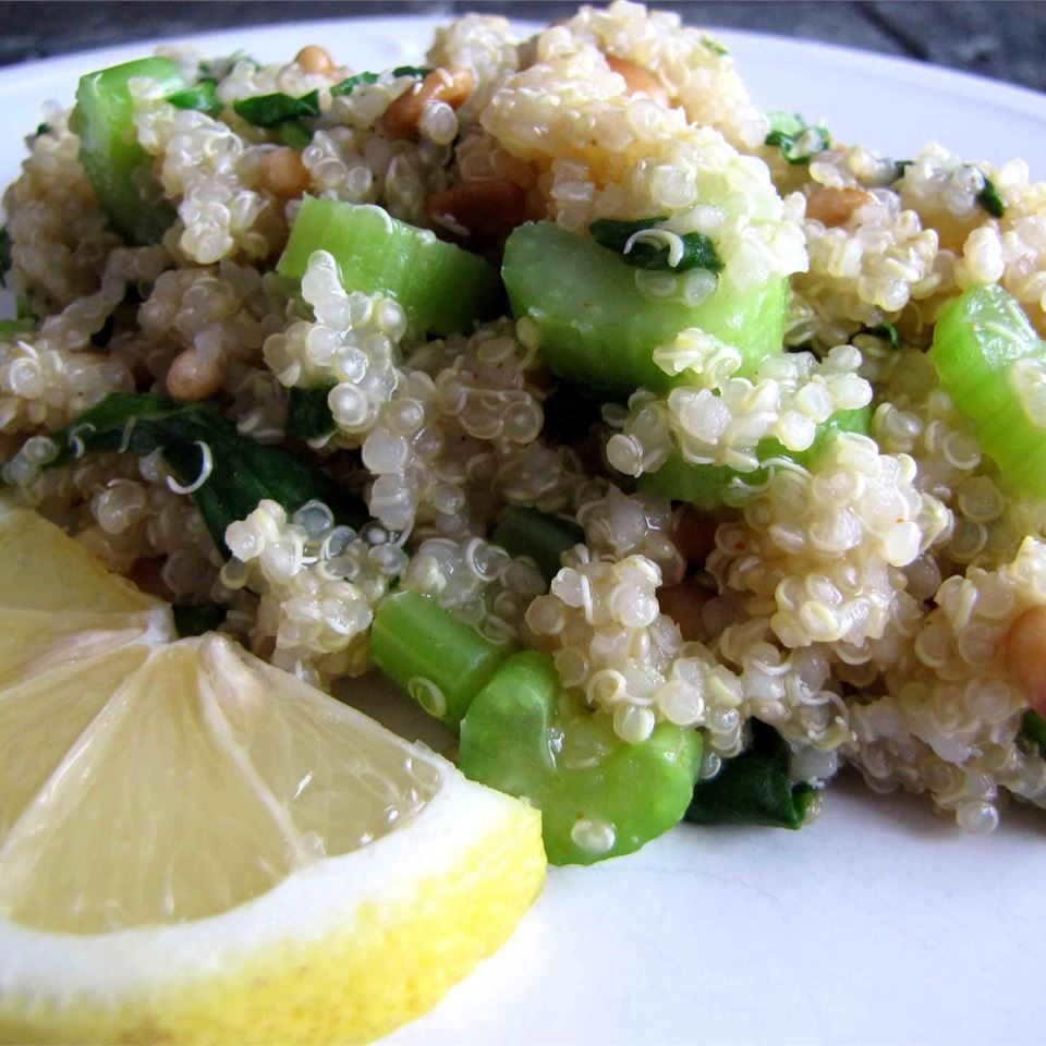 Lemony quinoa