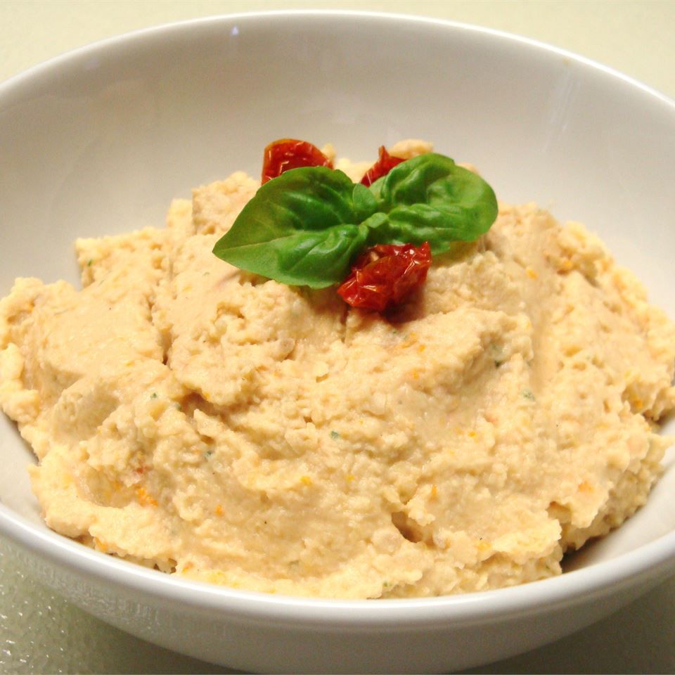 Sun-syato cà chua hummus