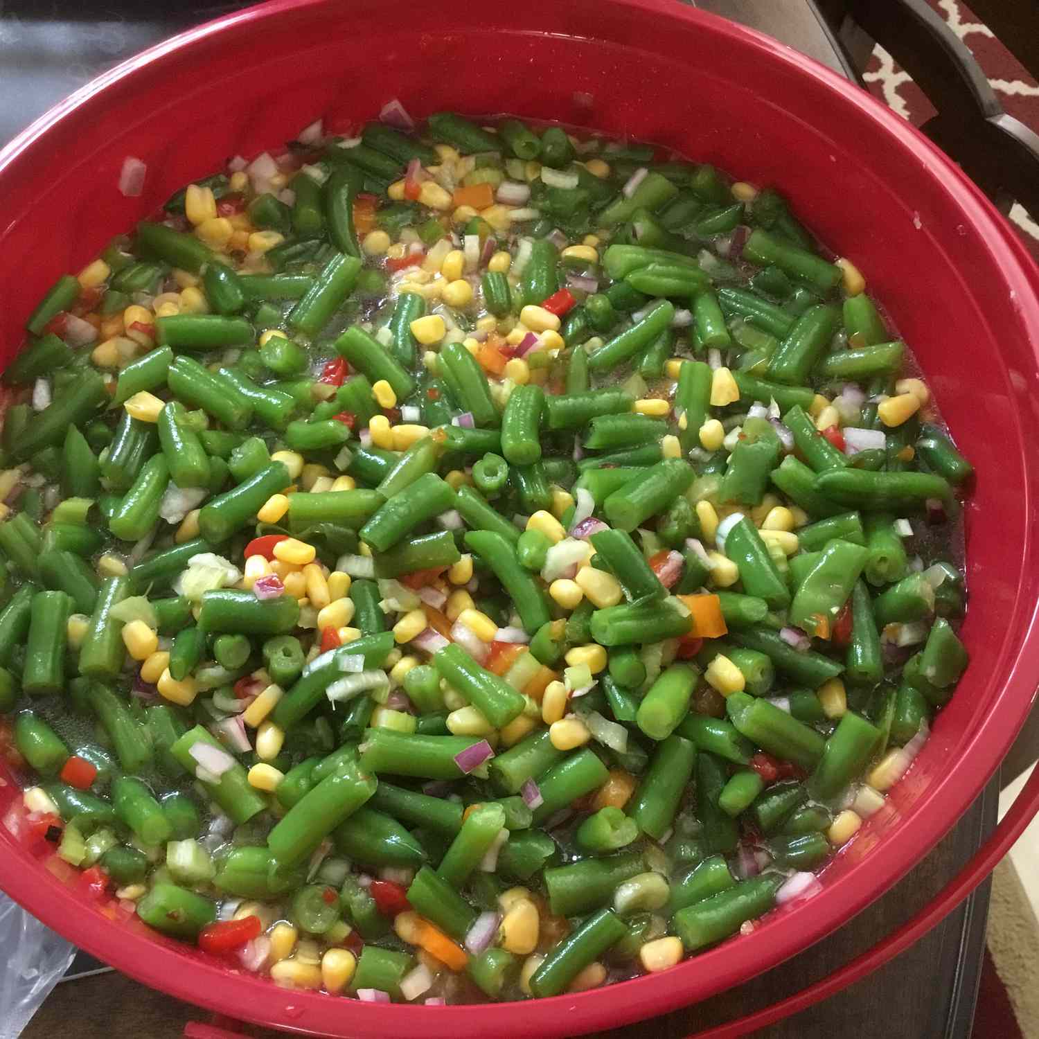 Bean Salad xanh