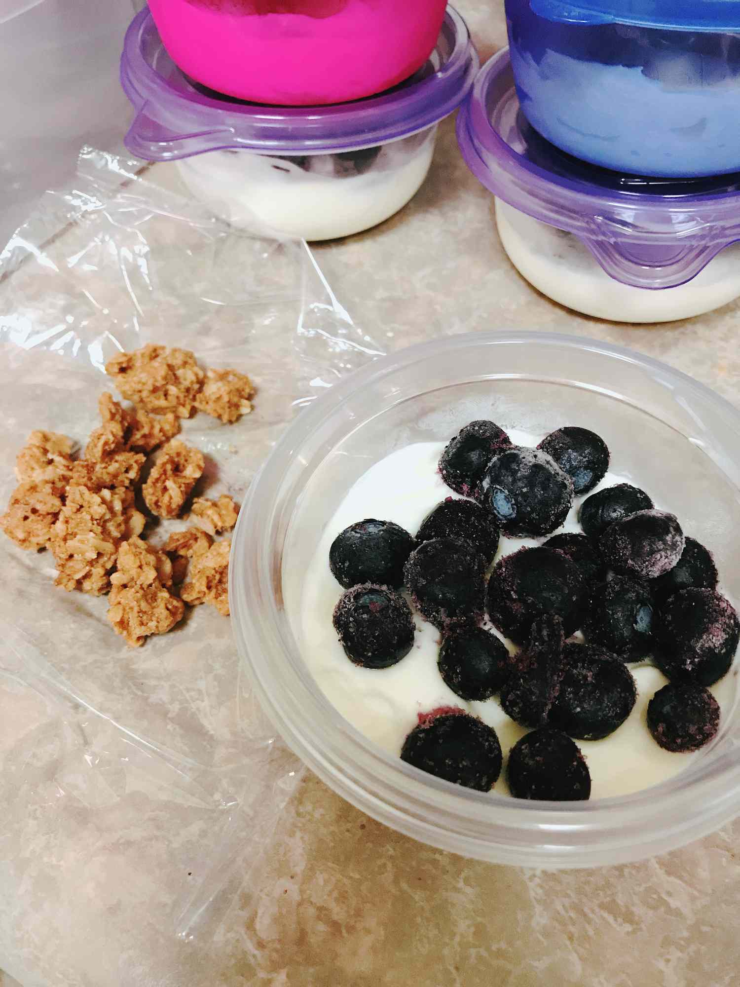 Sữa chua đơn giản parfaits