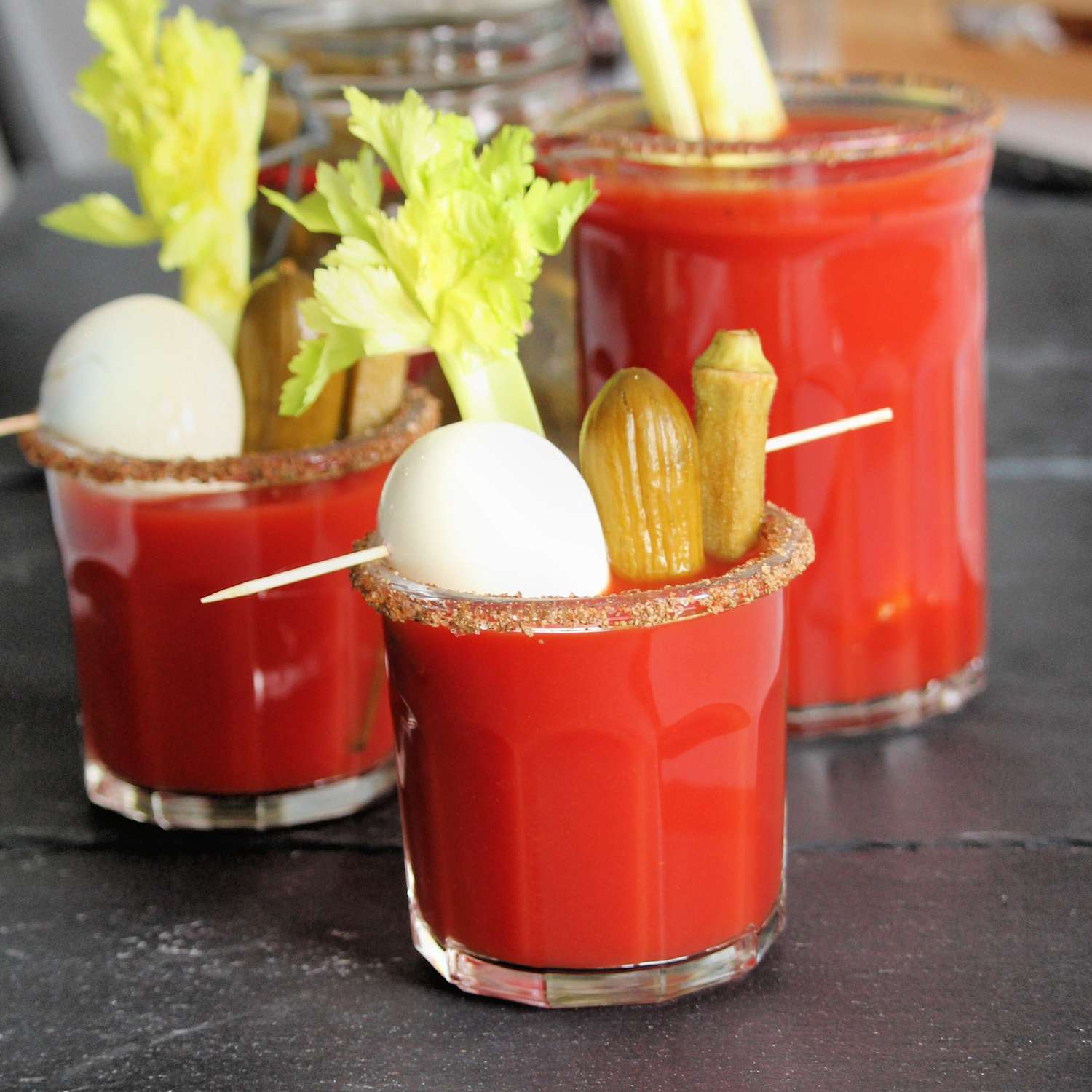 Dill pickle Bloody Mary