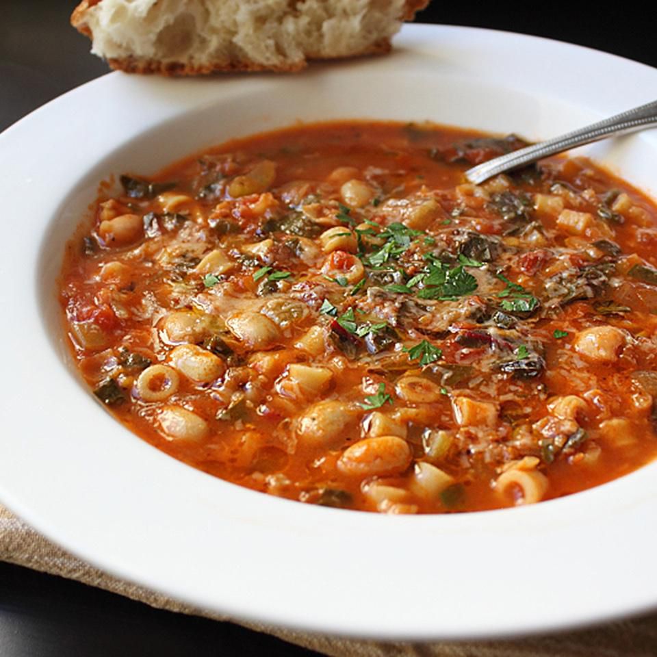 Đầu bếp súp minestrone đầu bếp