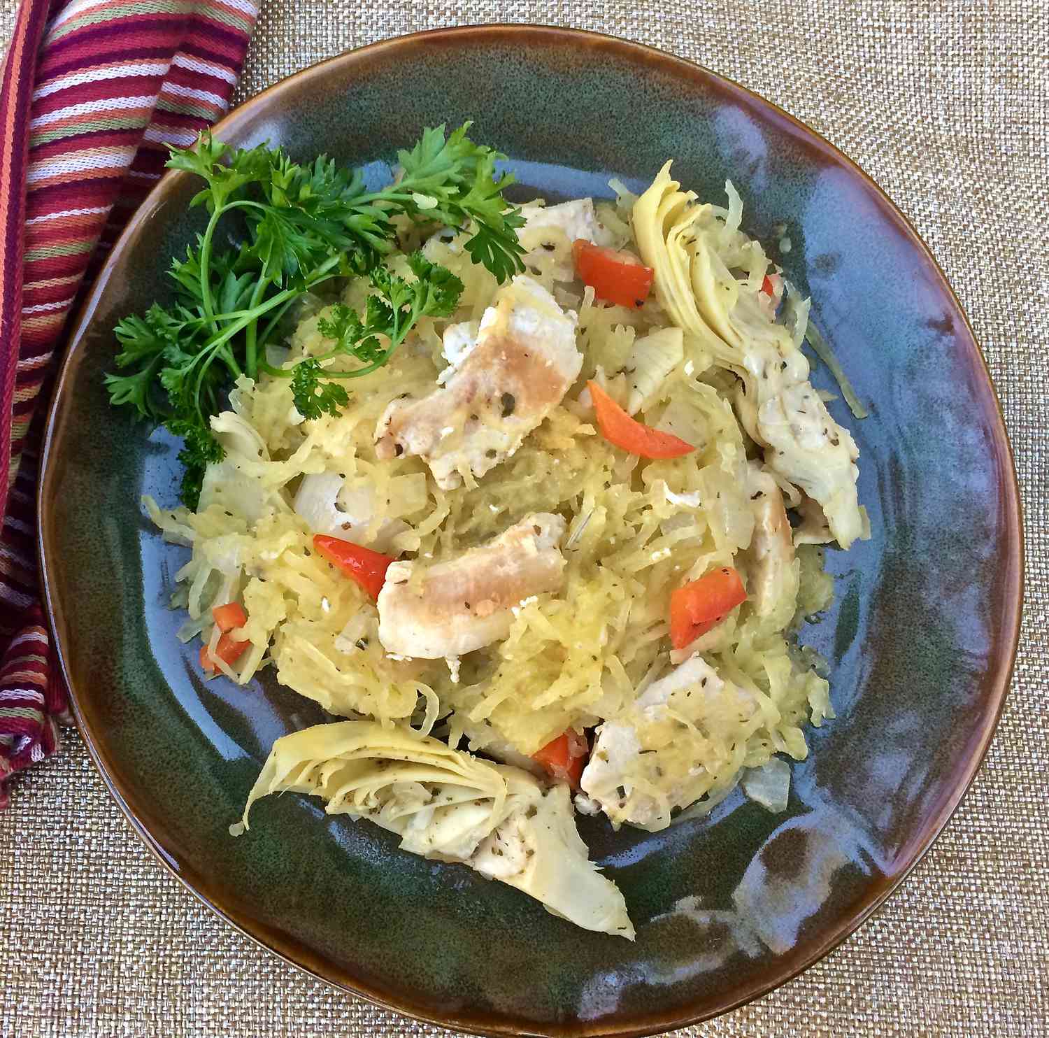 Địa Trung Hải spaghetti bí