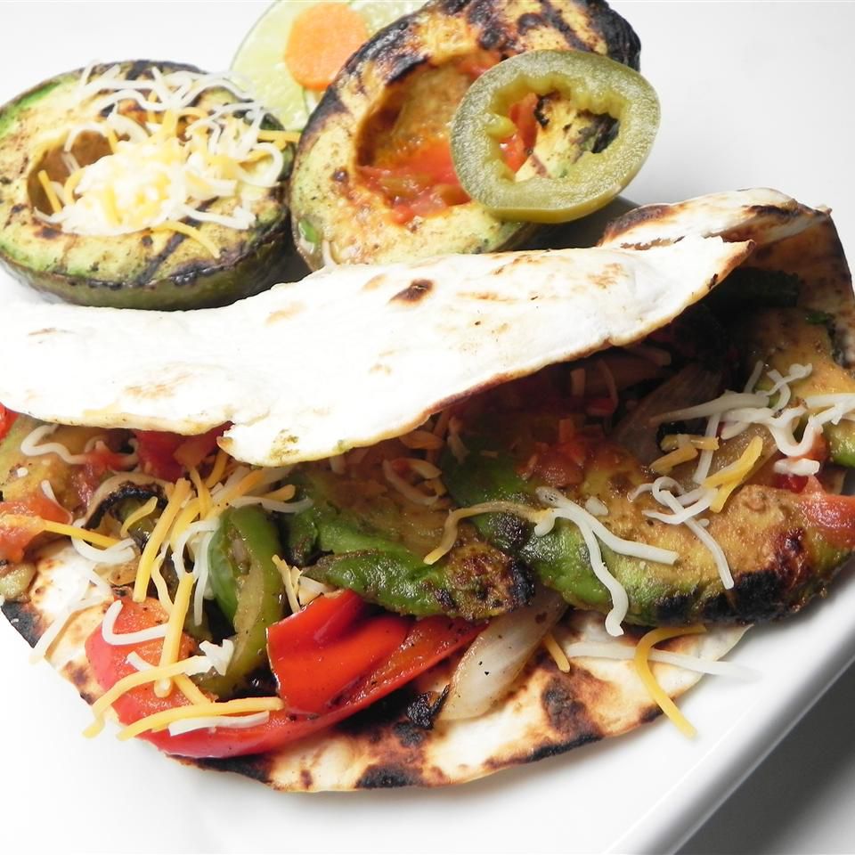 Fajitas bơ khói (không thịt)