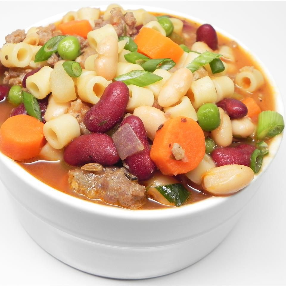 Người đàn ông tội nghiệp pasta fagioli