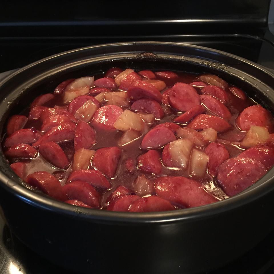 Sweet-n-sour kielbasa