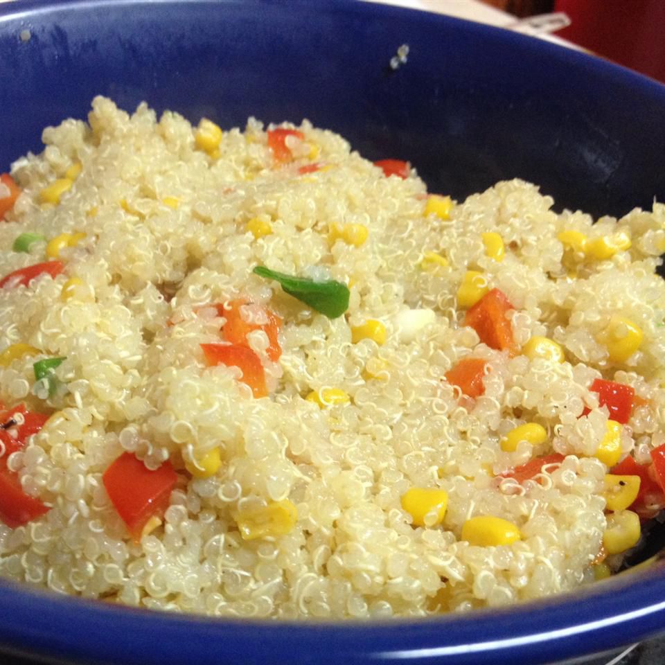 Quinoa với rau